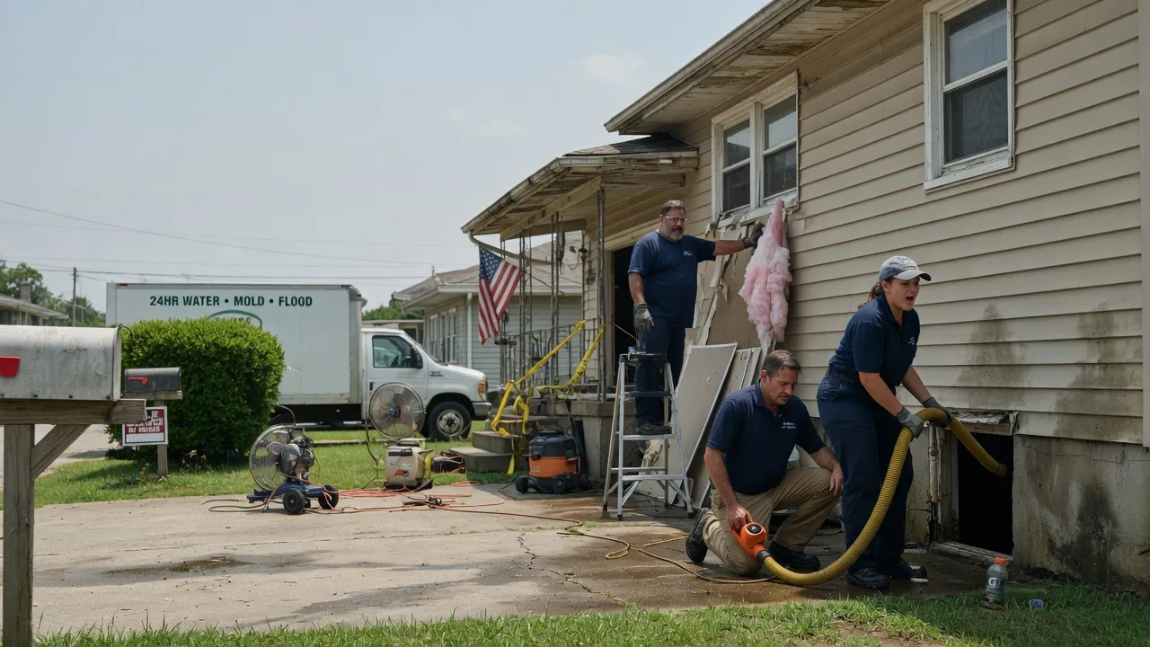 Water Damage Repair in Rouseville, PA near me